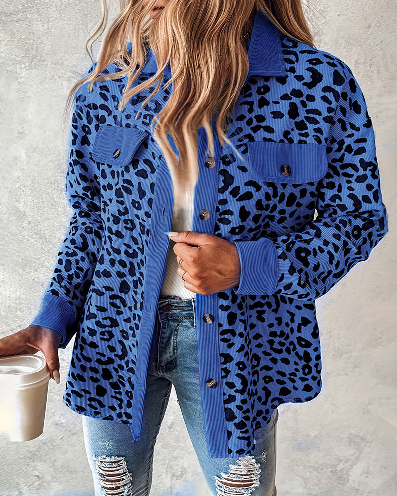 Women's Leopard Print Jacket