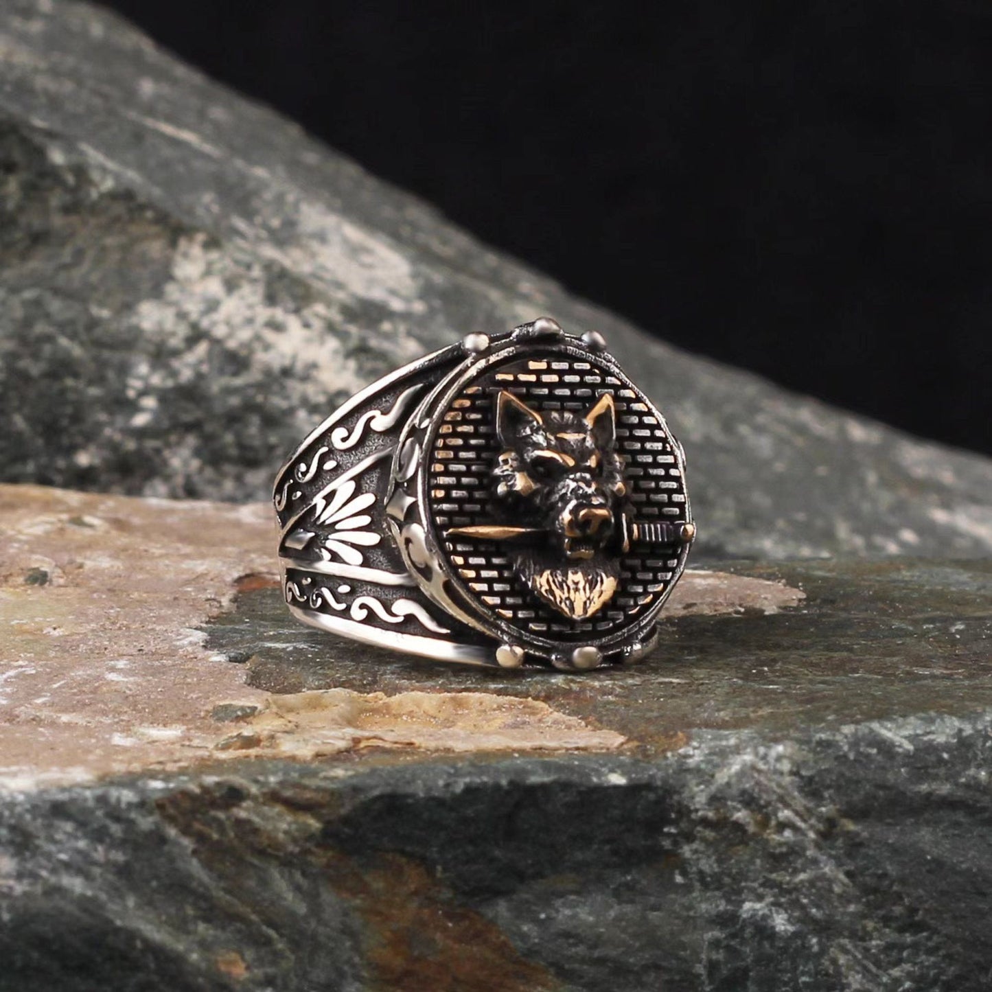 Men's Ornamental Fashion Ring