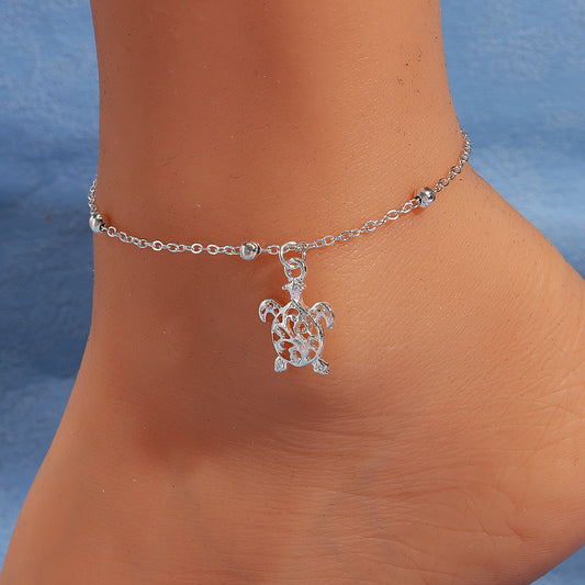 Beach Turtle Anklet