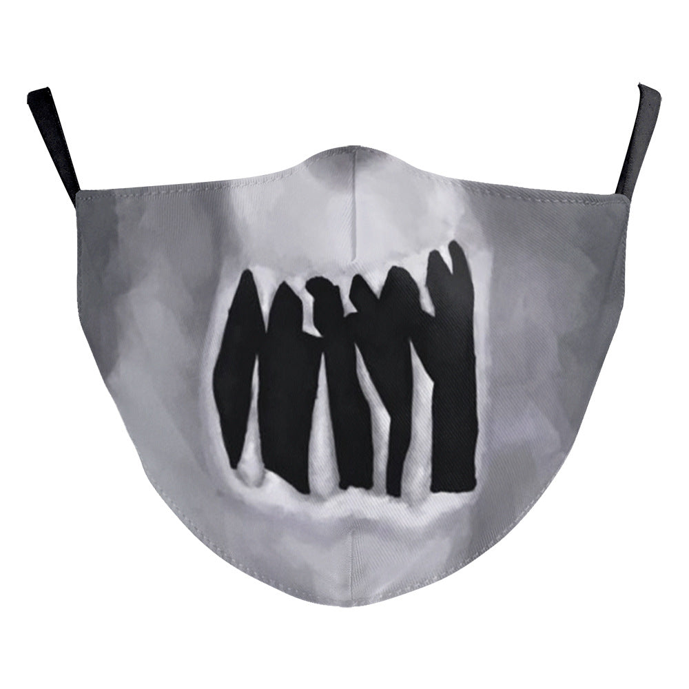 Halloween Double Layer Dust Mask