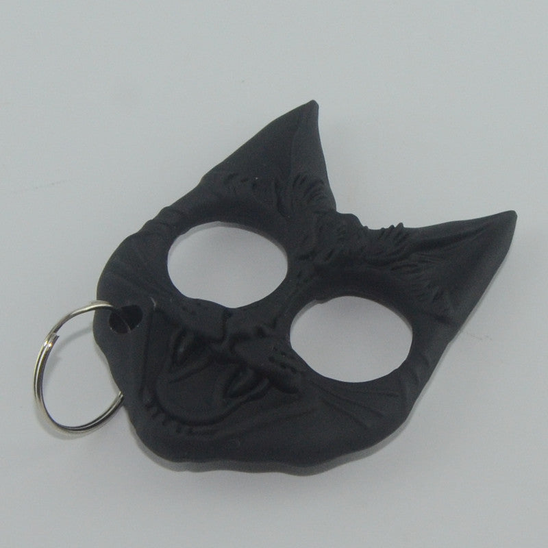 Black Cat Self Defense Keychain