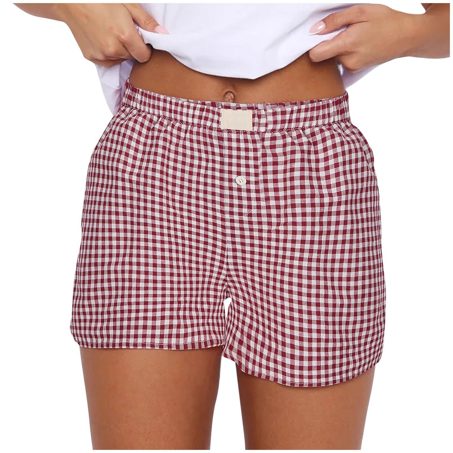 Women's High Waist Loose Shorts