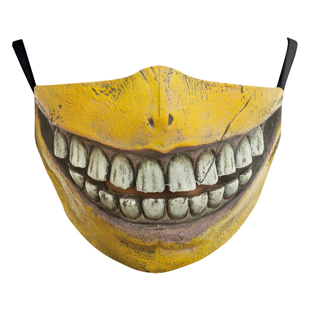 Halloween Double Layer Dust Mask