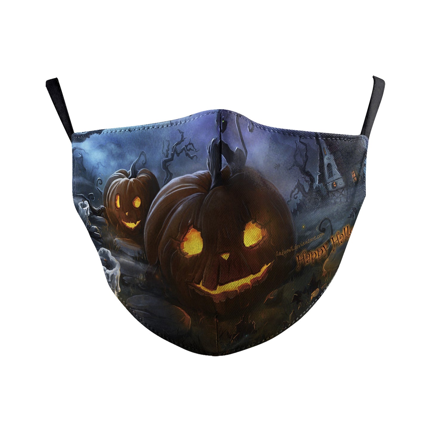 Halloween Double-layer Dust Mask