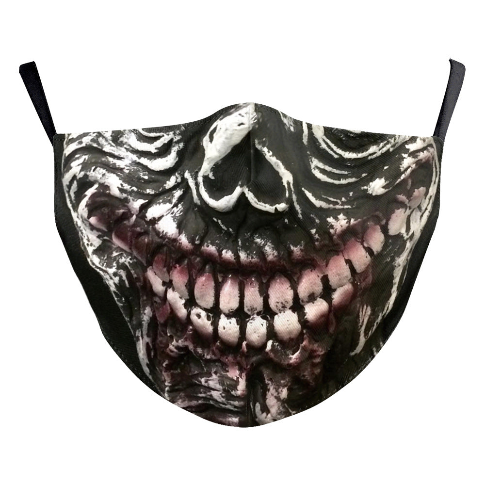 Halloween Double Layer Dust Mask