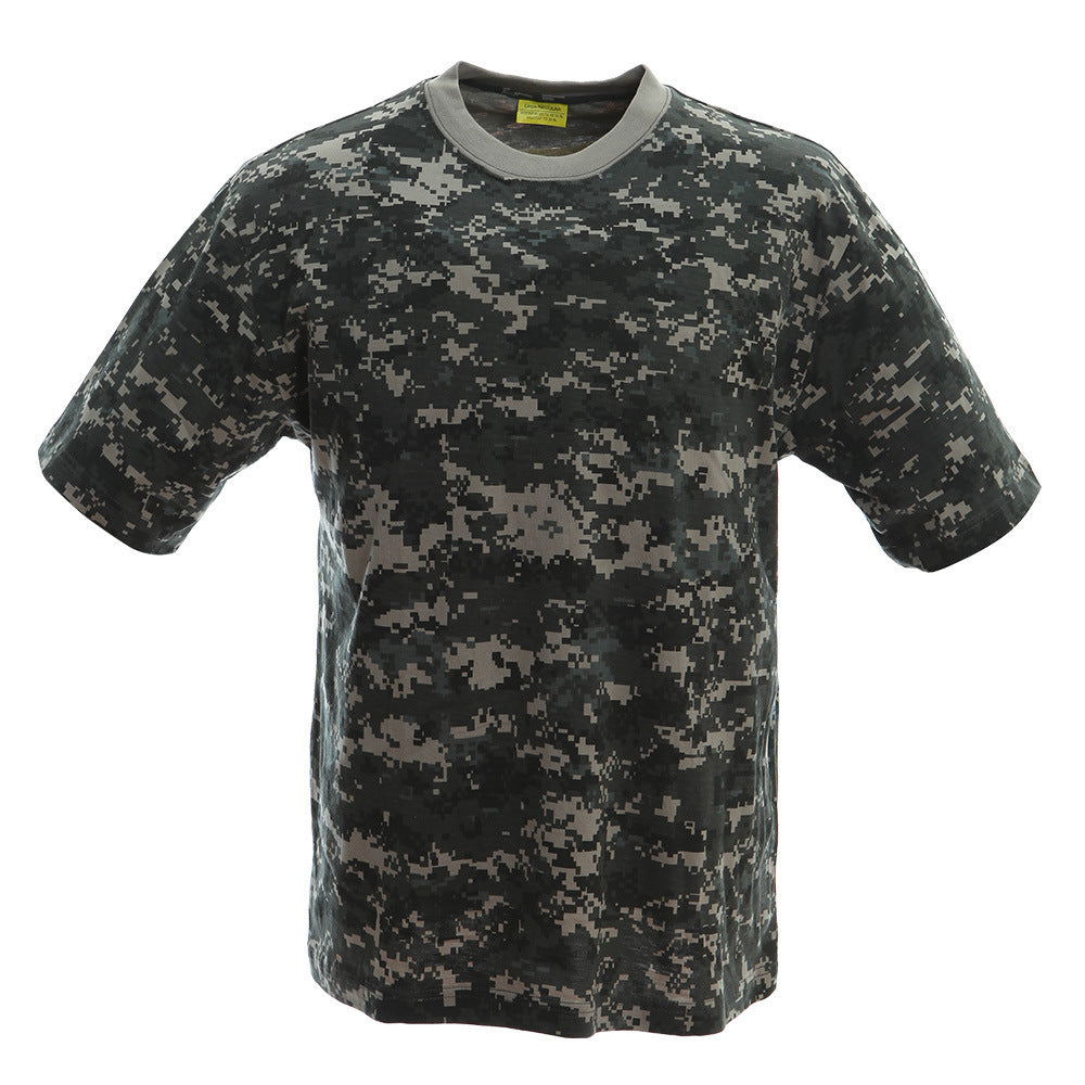 Men's Cotton Tactical Camouflage T-shirt