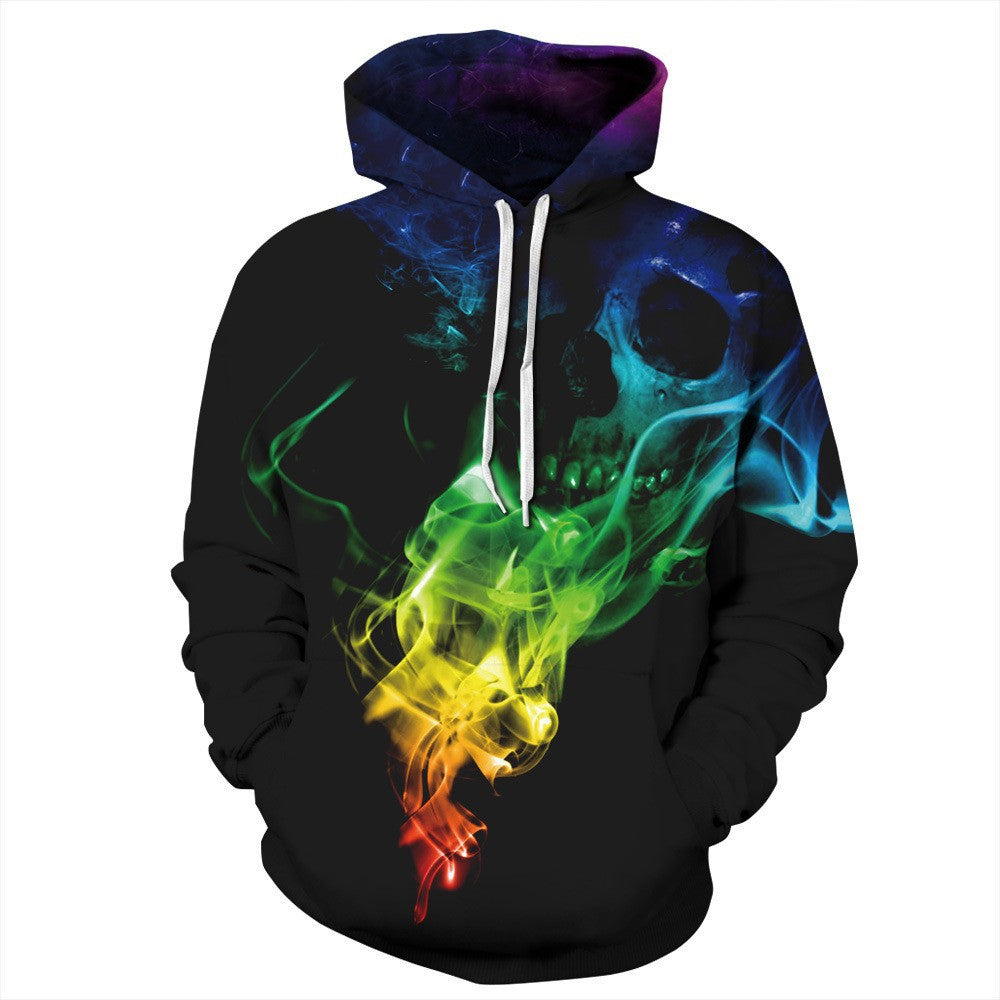 Artistic Color Ink Digital Printed Hoodie