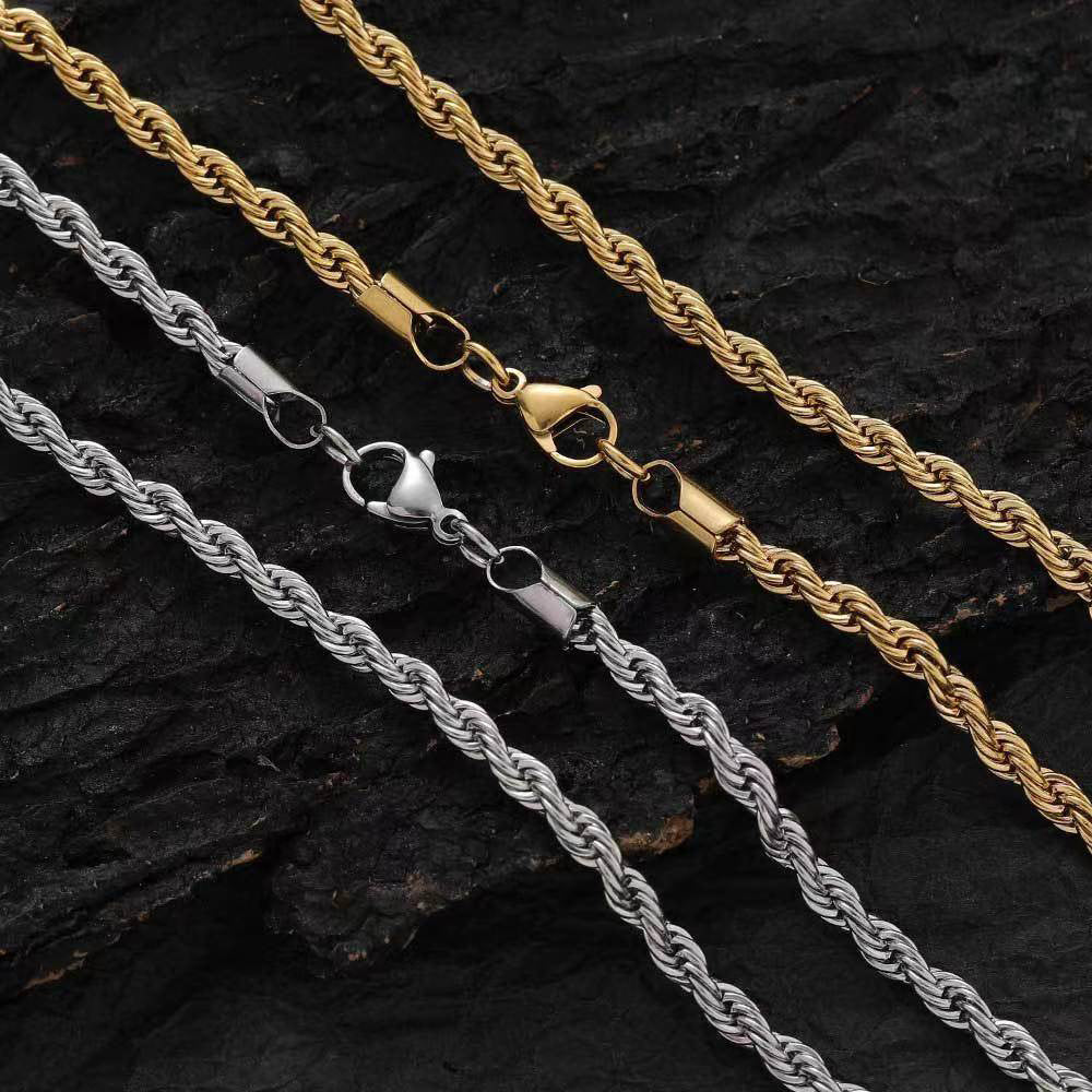 Stainless Steel Twist Chain