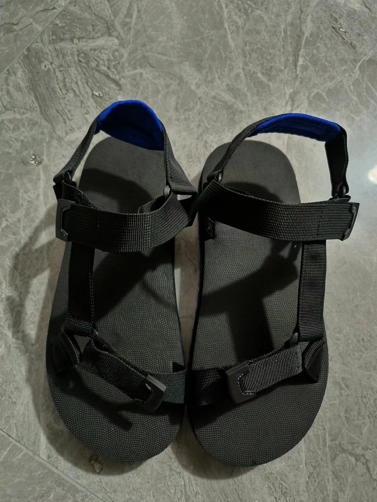 Thick Bottom Velcro Beach Sandals