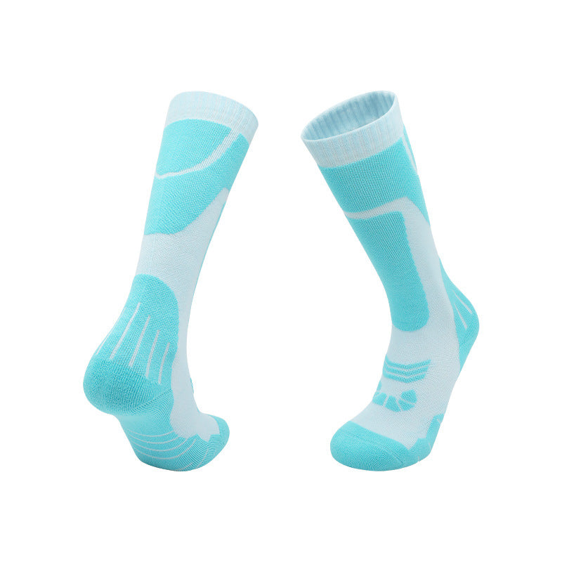 Winter Professional Ski Long Tube Socks