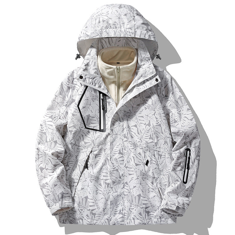 Three-in-one Detachable Camouflage Mountain Jacket