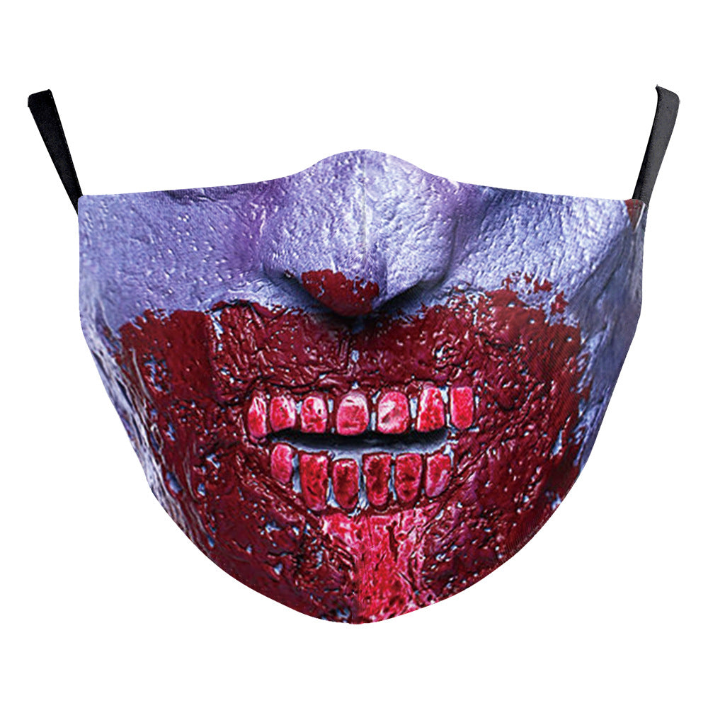 Halloween Double Layer Dust Mask