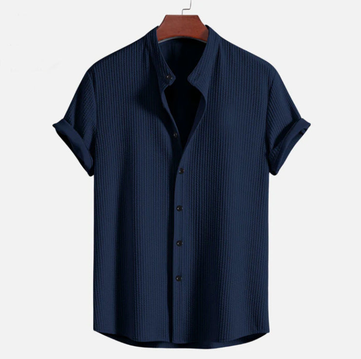 Men's Short Sleeve Loose Shirt Top