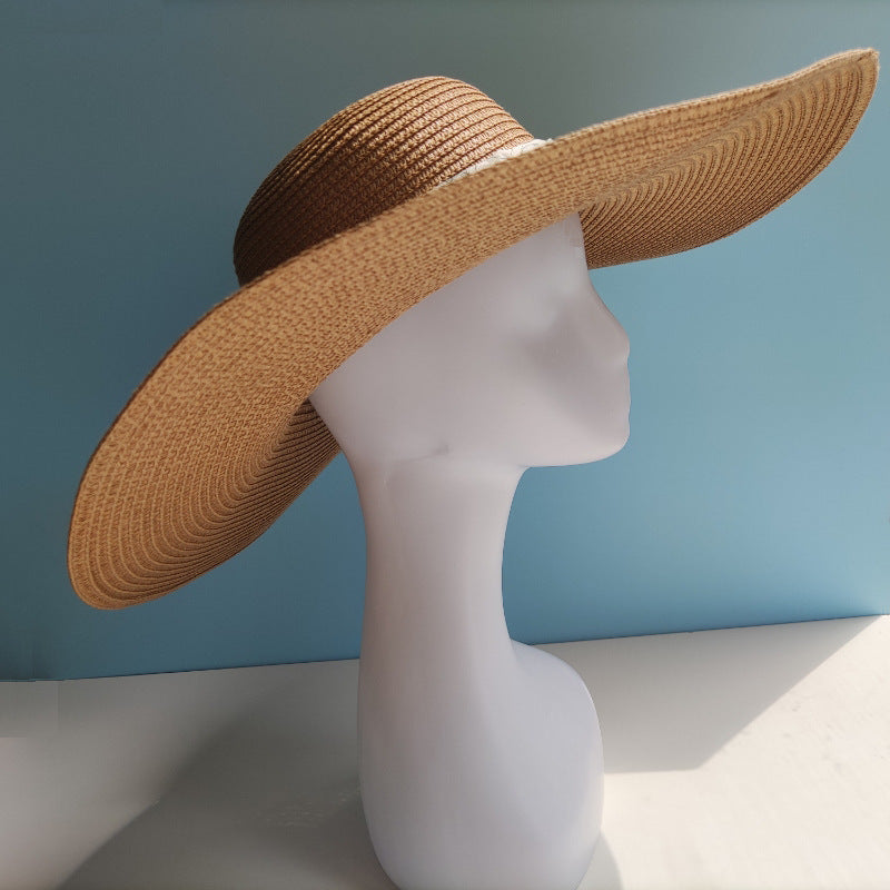 Beach Vacation High Sense Ribbon Hat