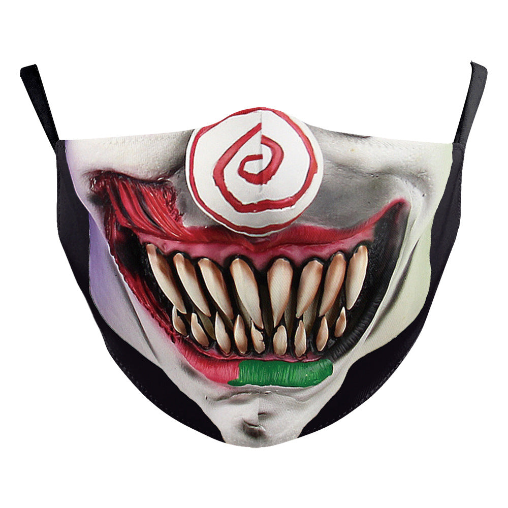 Halloween Double Layer Dust Mask