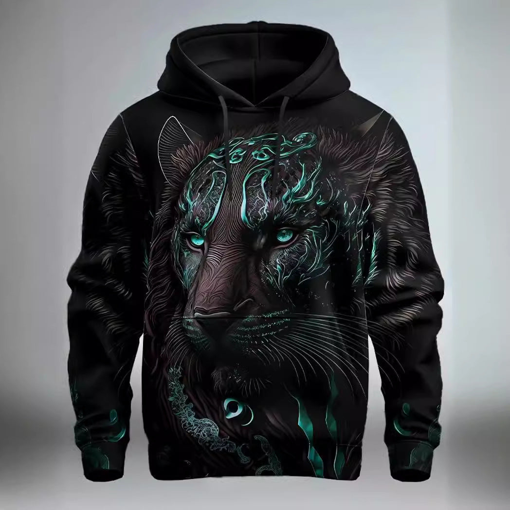 Animal 3D Printed Hoodie