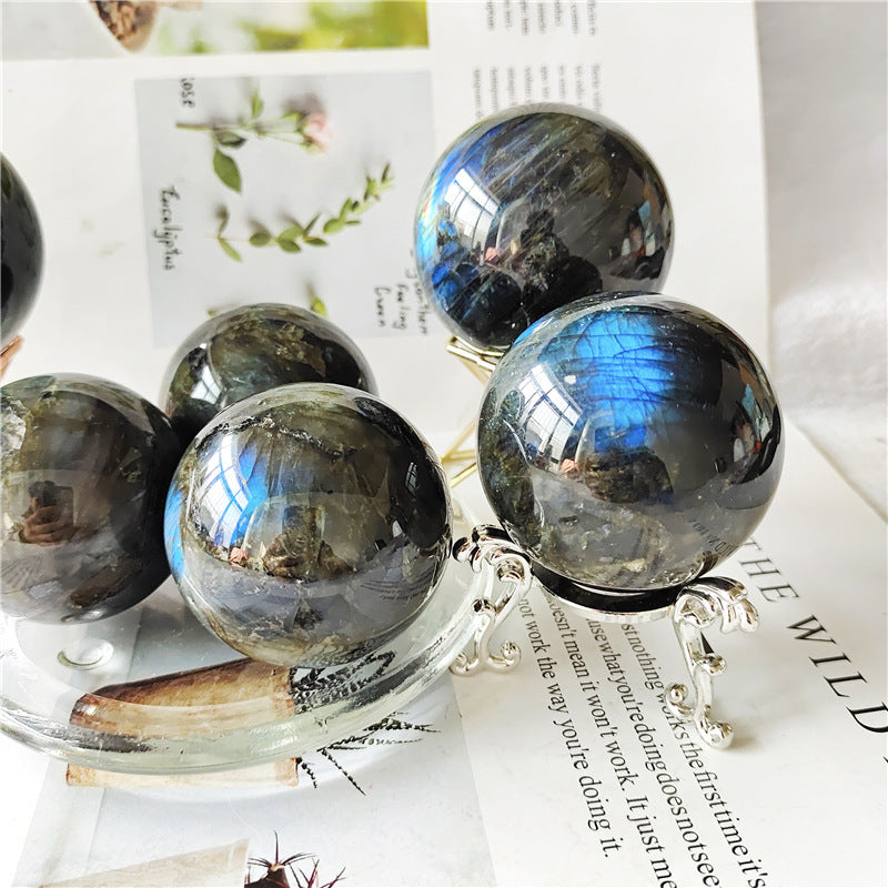 Natural Labradorite Ball