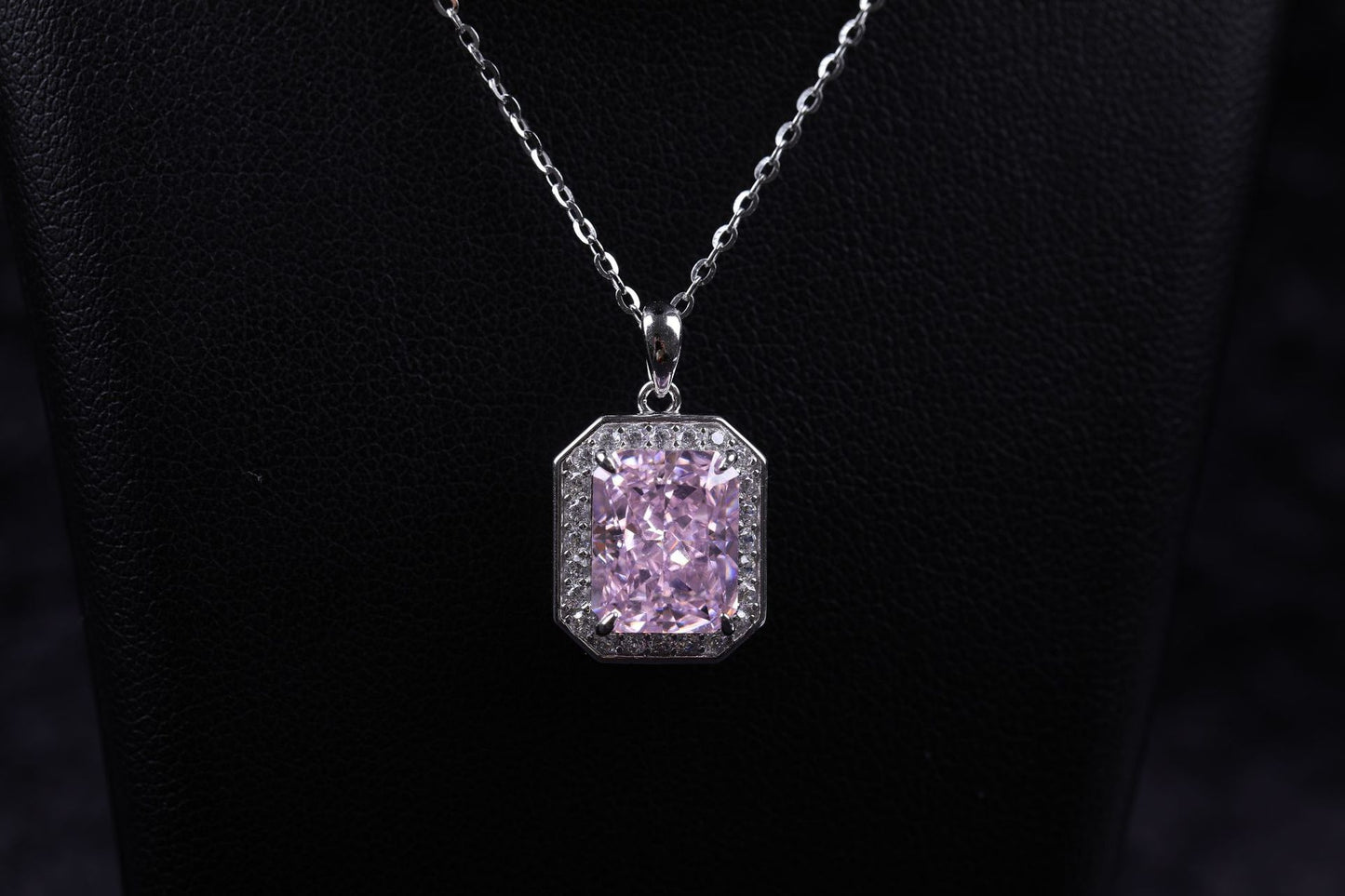 Ice Flower Cut Zircon Necklace