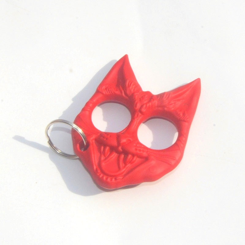 Black Cat Self Defense Keychain