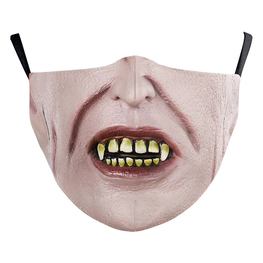 Halloween Double Layer Dust Mask