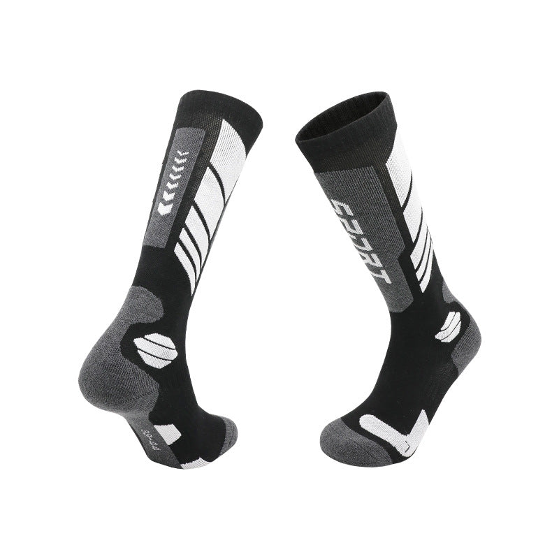 Winter Professional Ski Long Tube Socks