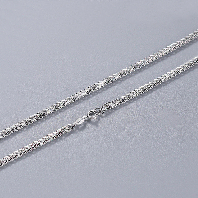 Sterling Silver Light Chain Necklace