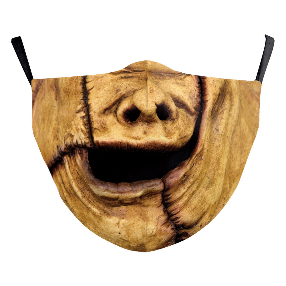 Halloween Double-layer Dust Mask