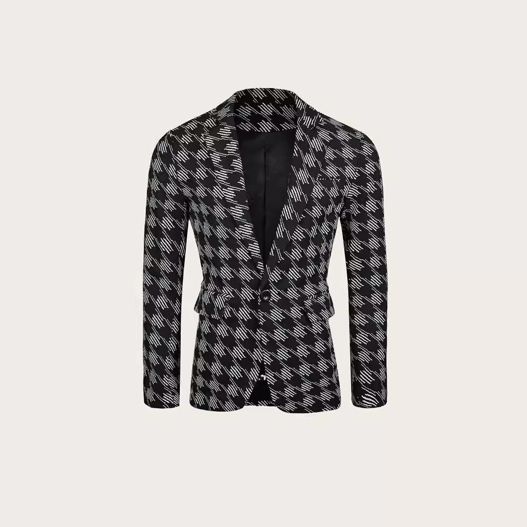 Houndstooth Leisure Suit