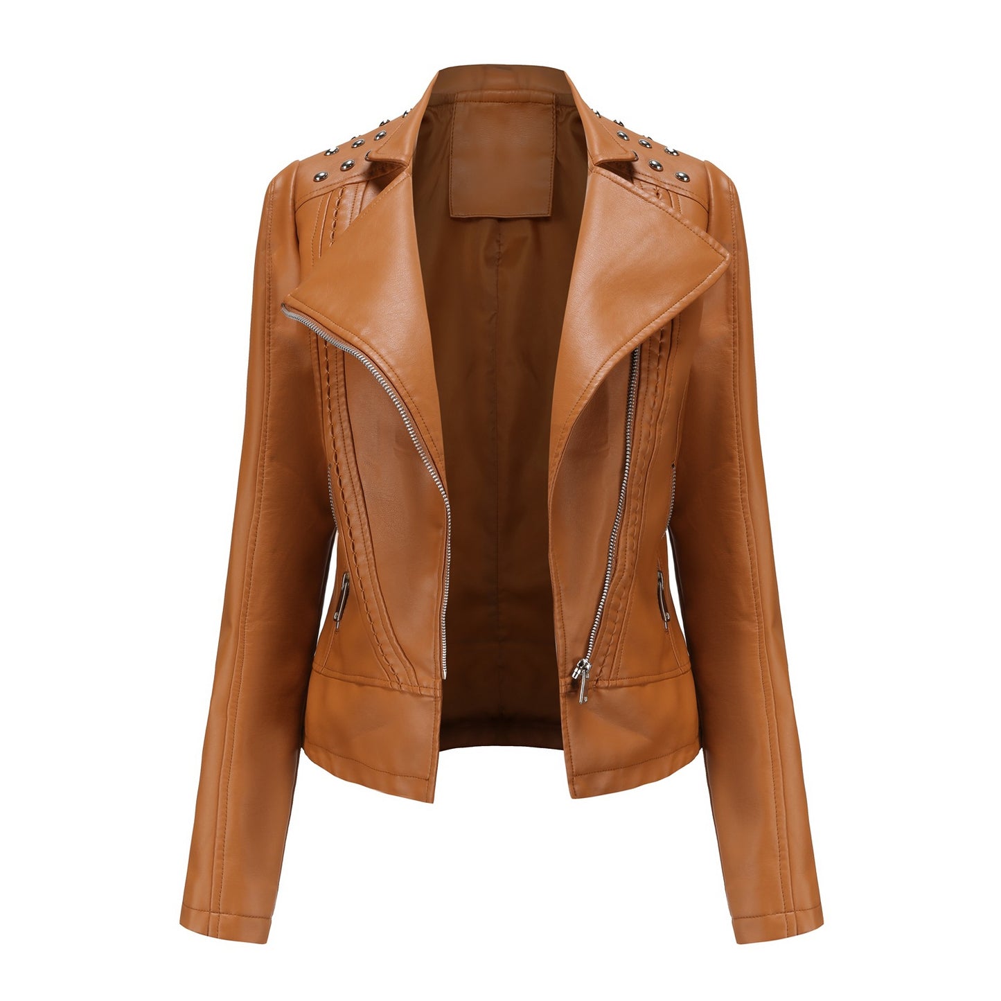 Beaded Leather Jacket