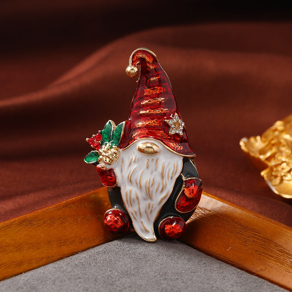 Gnome Brooch