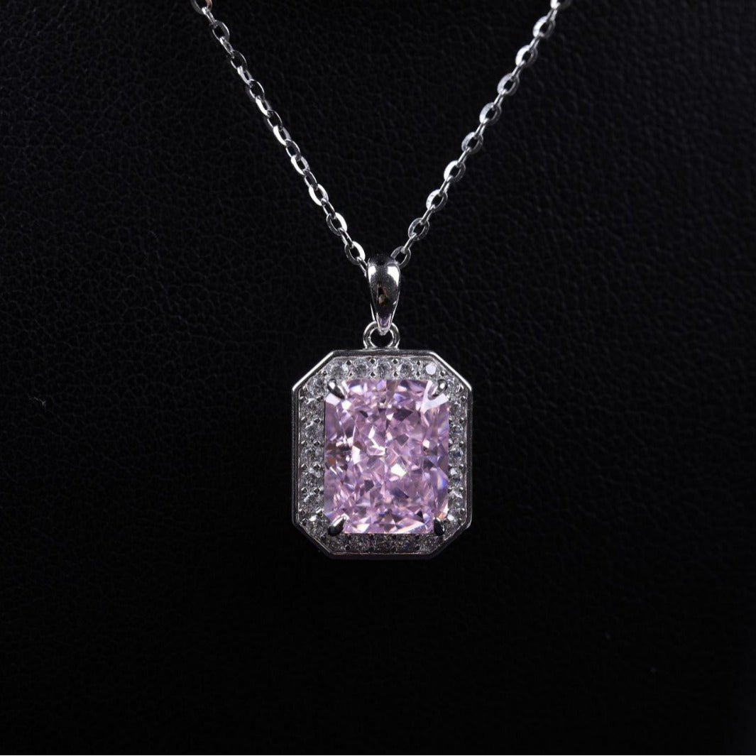 Ice Flower Cut Zircon Necklace