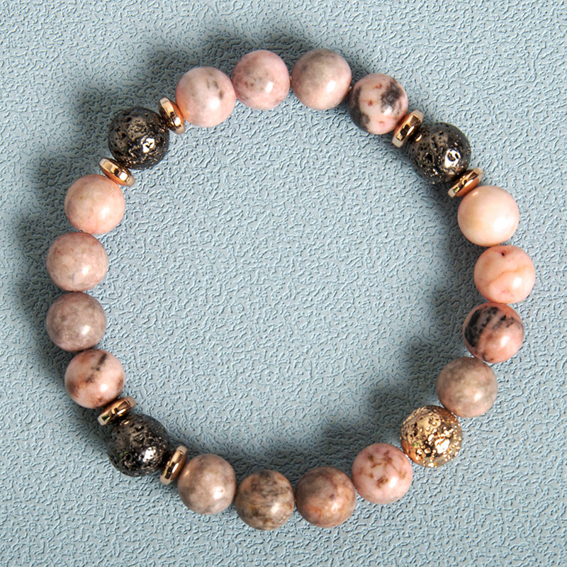 Hematite Natural Stone Beaded Bracelet