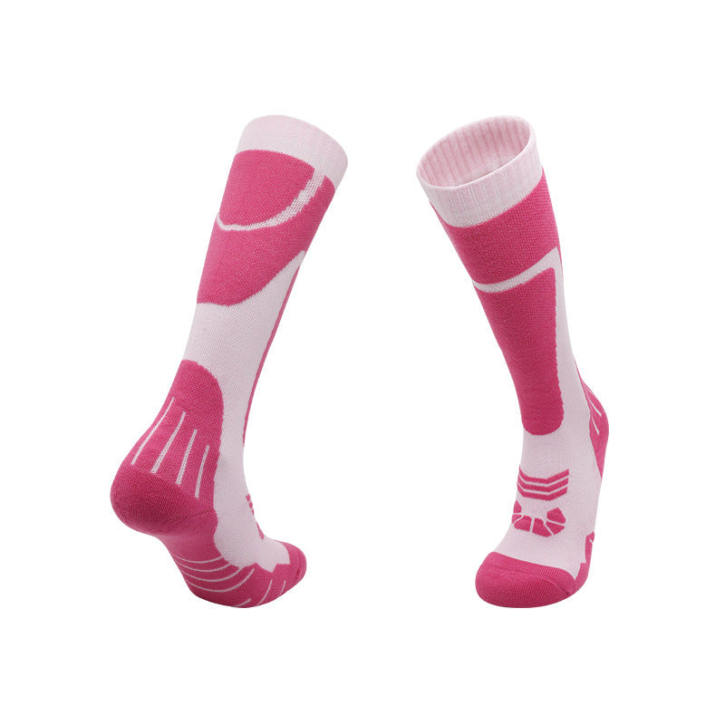 Winter Professional Ski Long Tube Socks