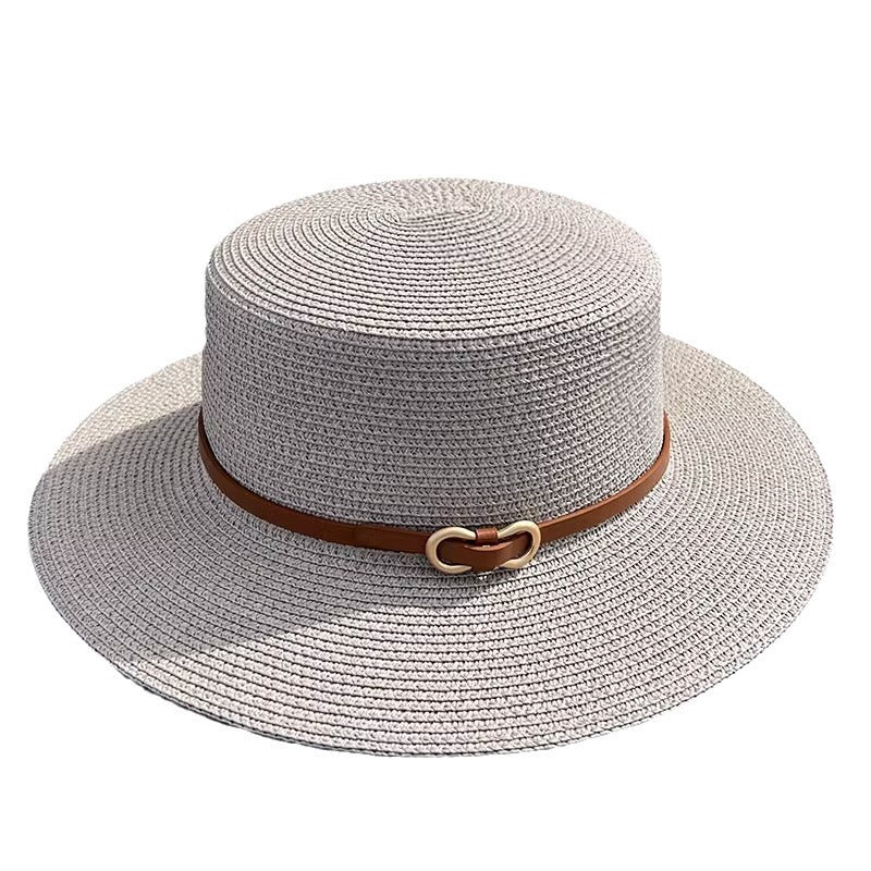 Flat Straw Hat