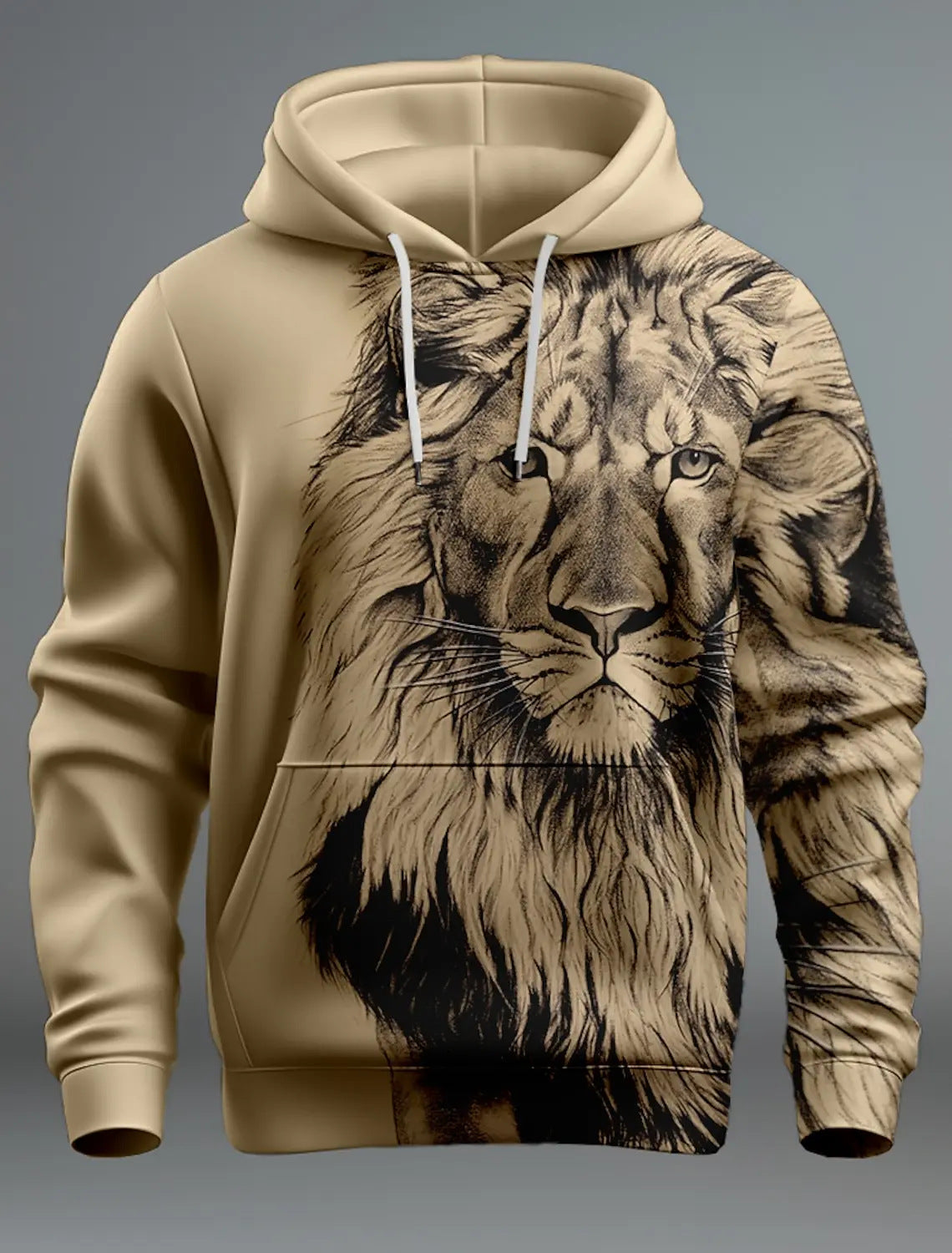 Animal 3D Printed Hoodie