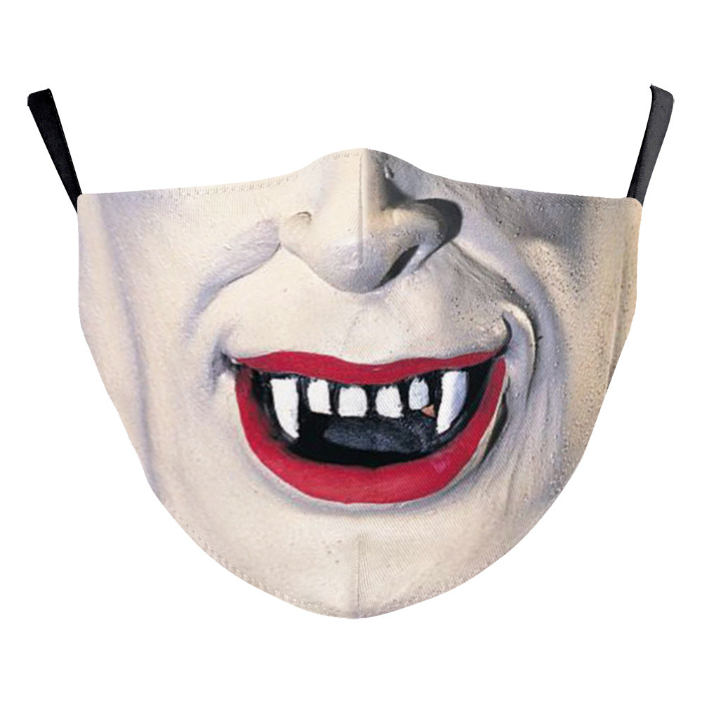 Halloween Double Layer Dust Mask