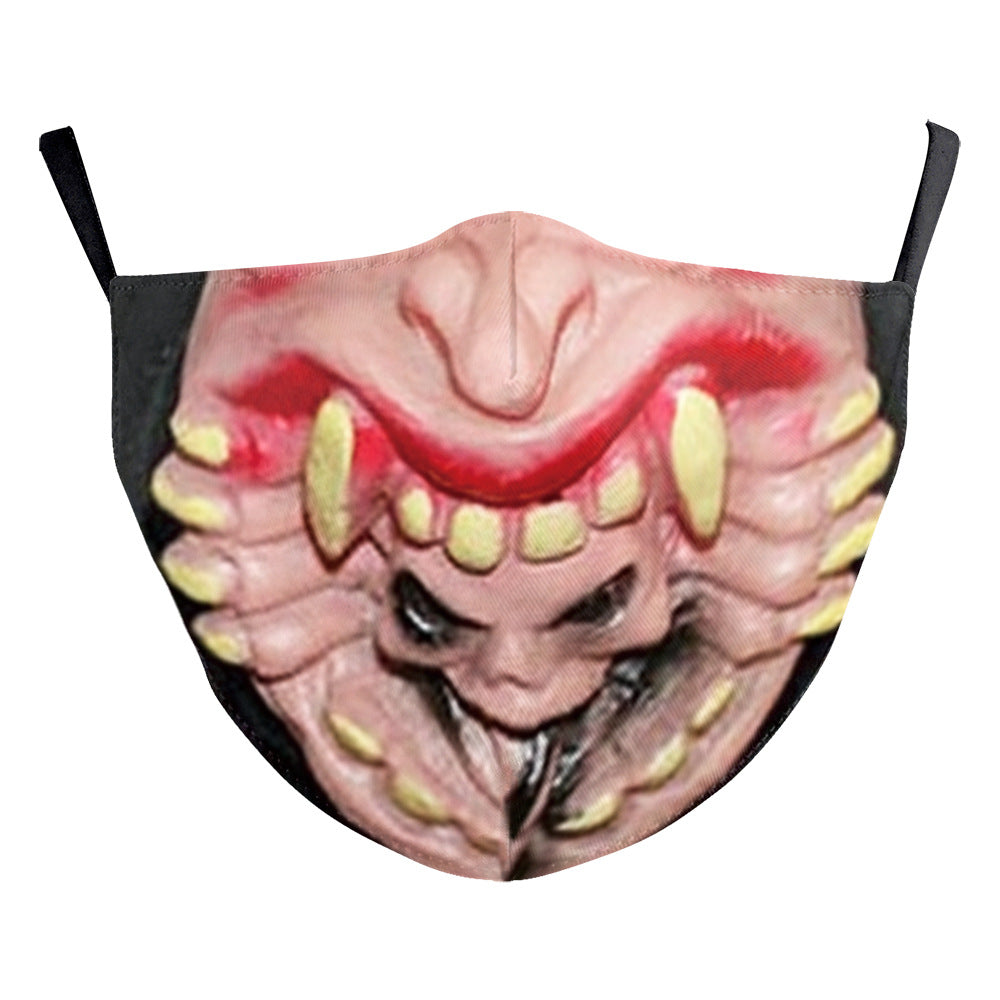 Halloween Double Layer Dust Mask