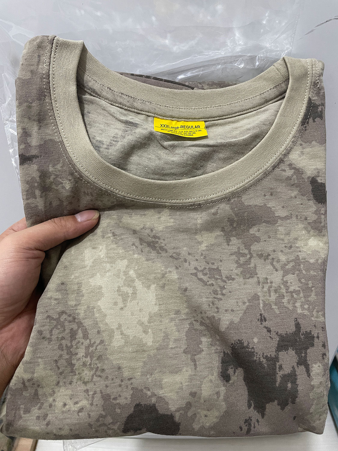 Men's Cotton Tactical Camouflage T-shirt