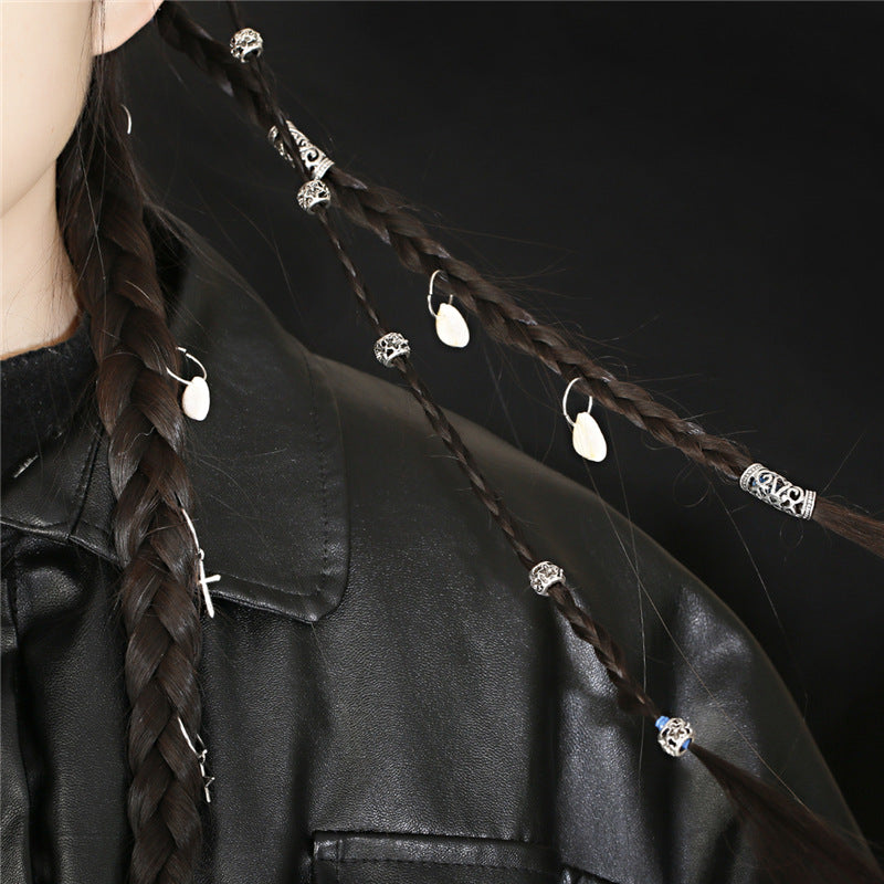 Dreadlocks Buckle Metal Loop Braided Hair