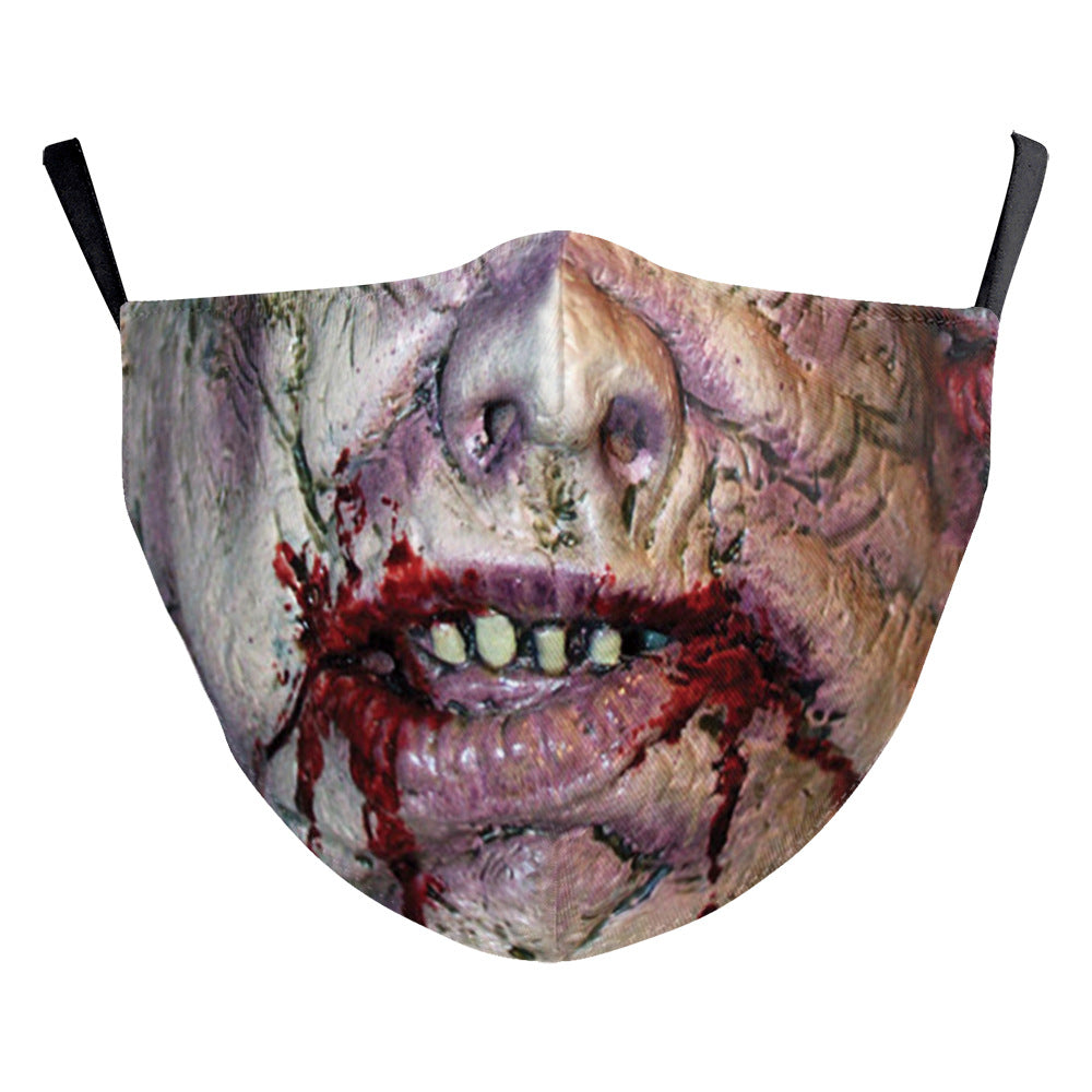 Halloween Double Layer Dust Mask