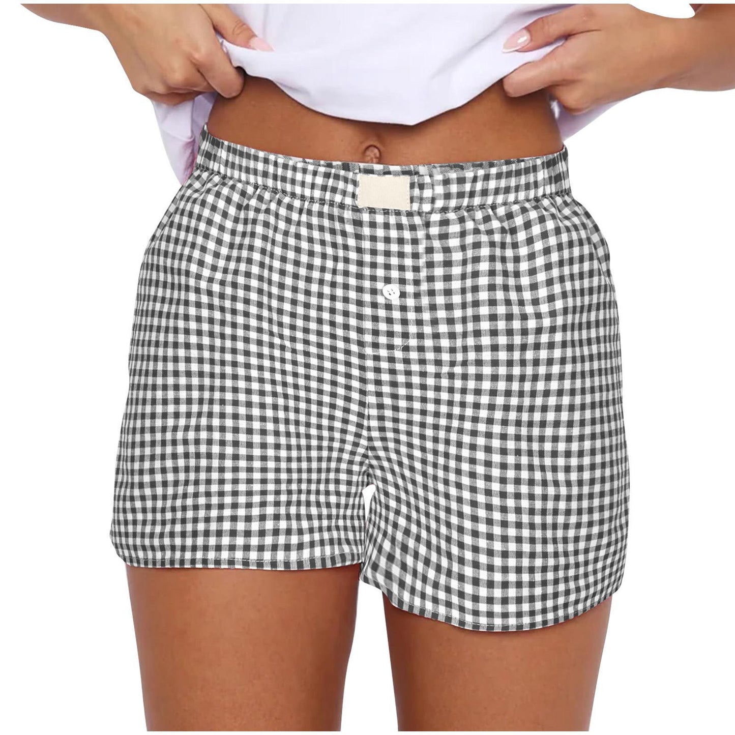 Women's High Waist Loose Shorts