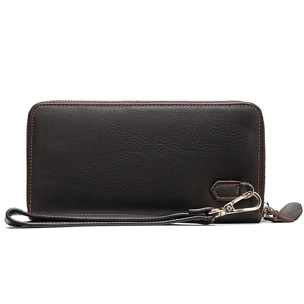 Men's Double Zipper Wallet