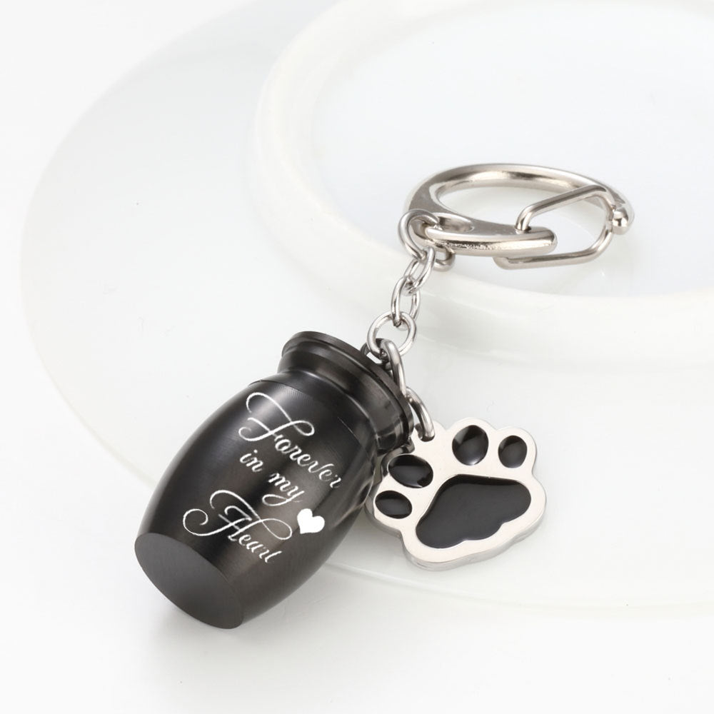 Pet Urn Bottle Keychain