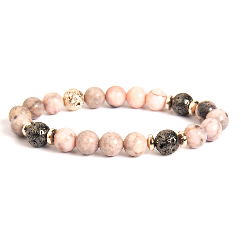 Hematite Natural Stone Beaded Bracelet