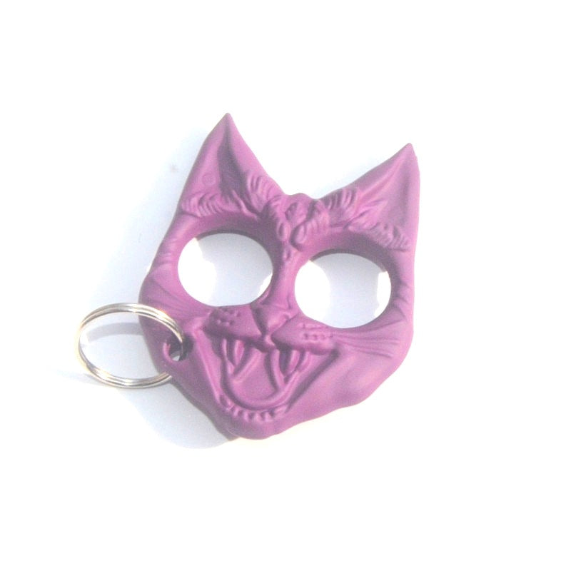 Black Cat Self Defense Keychain