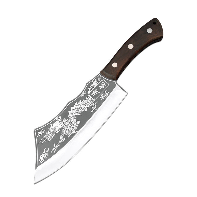 Forged Dragon Bone Cutting Cleaver