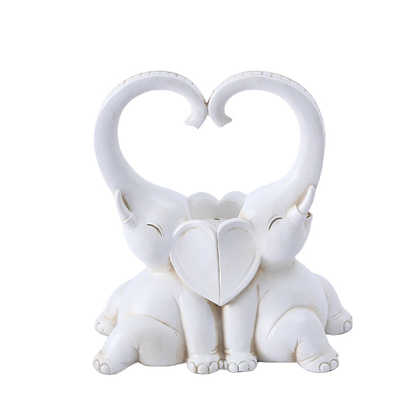 Elephant Candlestick Decoration