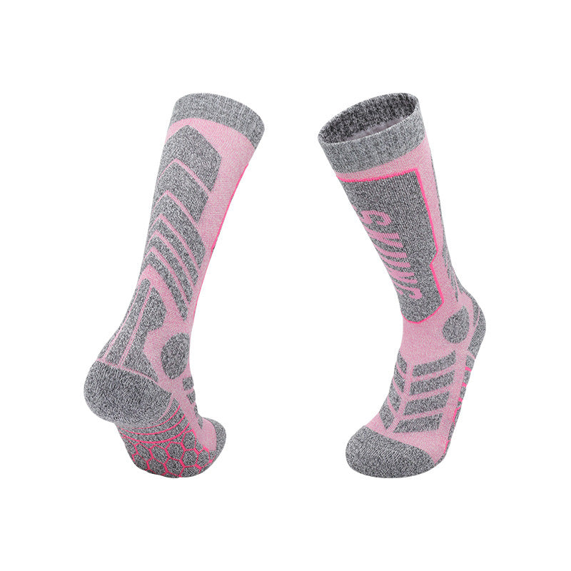 Winter Professional Ski Long Tube Socks