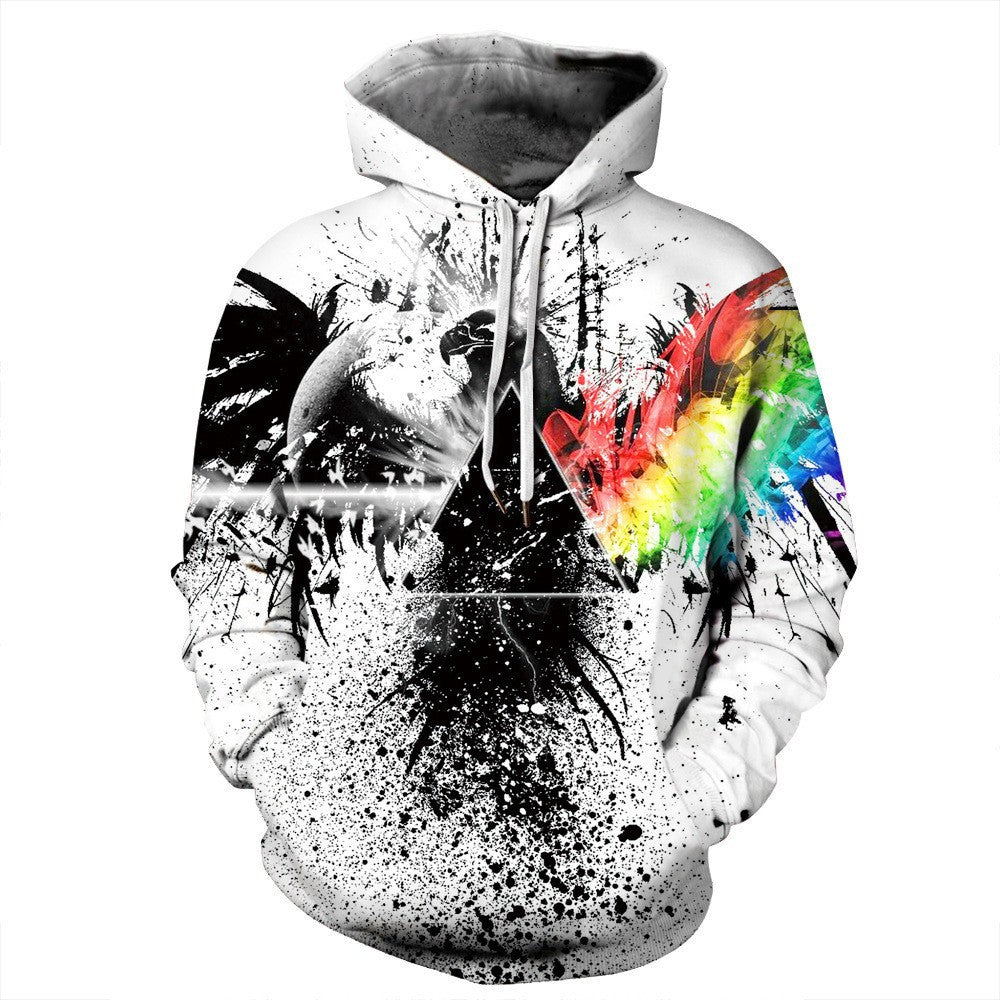 Artistic Color Ink Digital Printed Hoodie