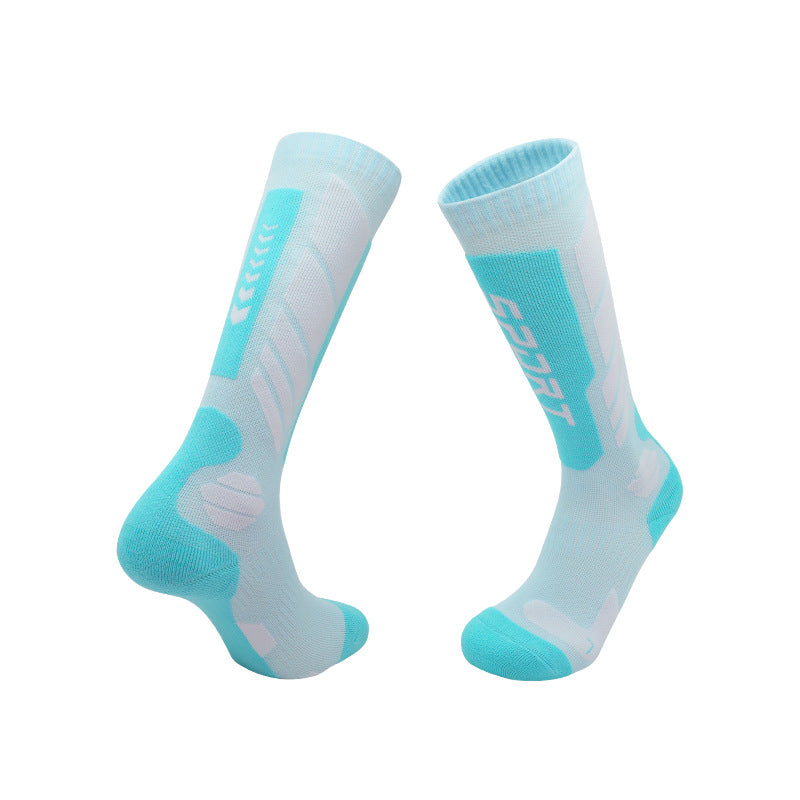 Winter Professional Ski Long Tube Socks